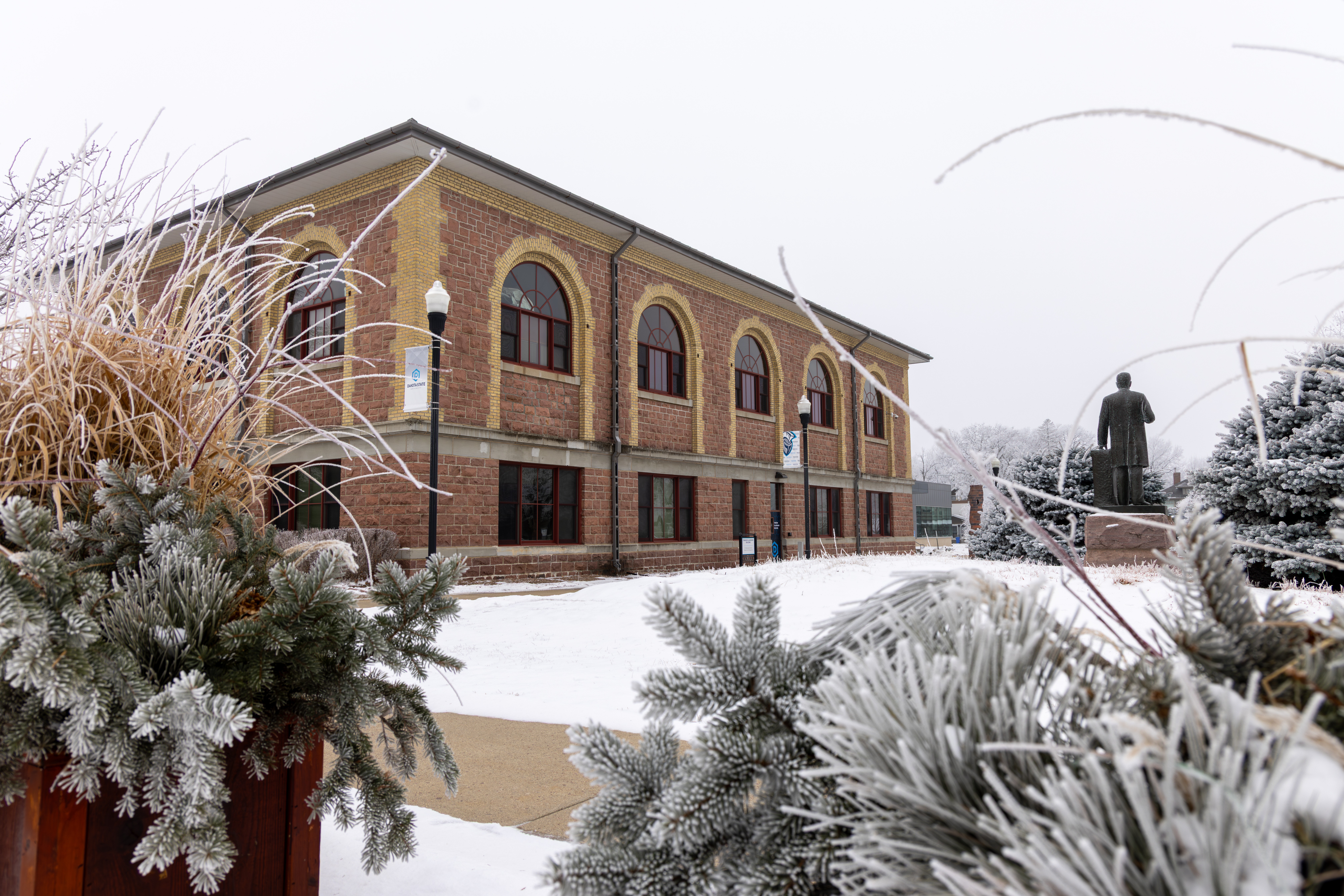 DSU Campus in winter